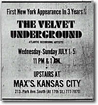 Ad - The Village Voice - July 2, 1970